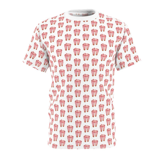 Funny Feet Covered Unisex Tee - Best Gift for Foot Lover, Birthday, Gag Gift - Humorous T-Shirt